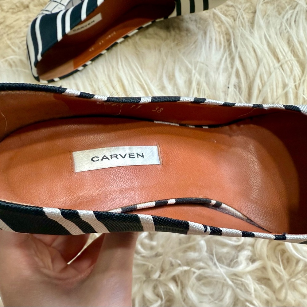 Carven Canvas High Heels - Picture 8 of 9